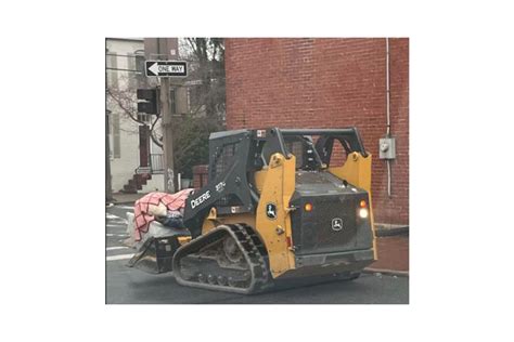 skid steer chase bathtub|Armored police vehicle used to stop man ‘in crisis’ driving track .